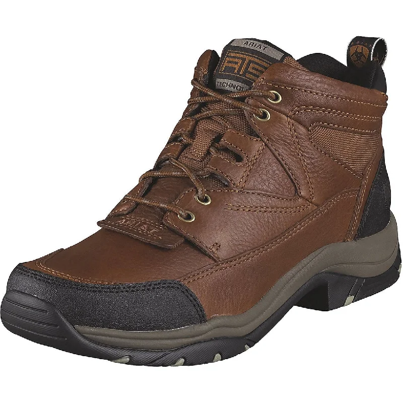 Men's western boots with a traditional western boot silhouette and a polished shineAriat Men's Terrain Boot-Sunshine Men's western boots with a traditional western boot silhouette and a polished shineAriat Men's Terrain Boot-Sunshine