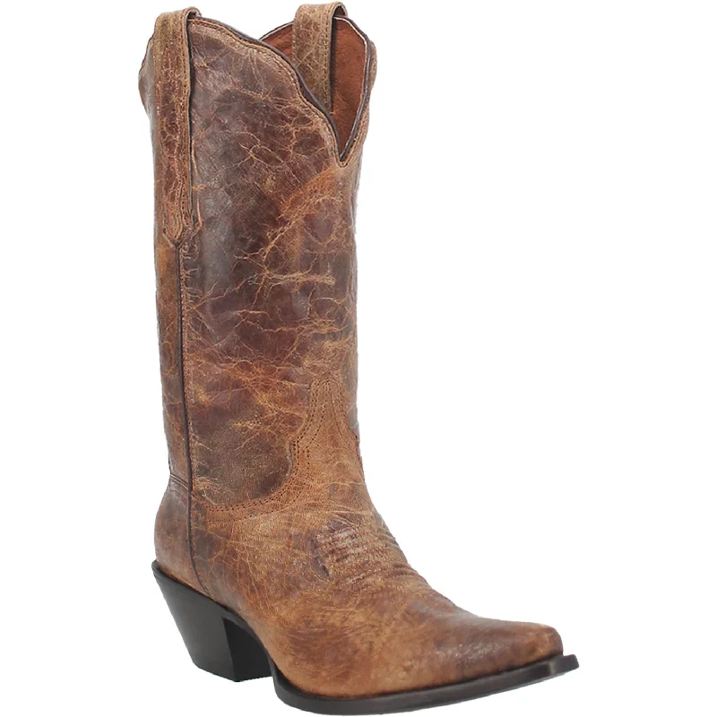 Men's western boots with a concho - studded strap and a pointed toeDP4095 Colleen