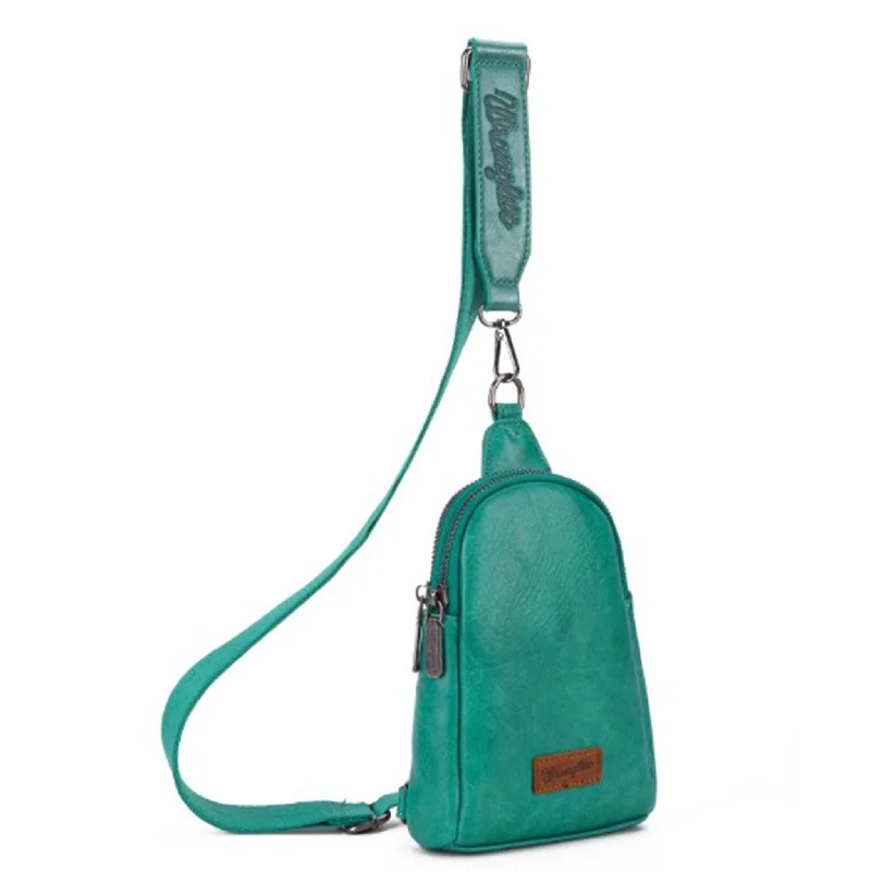 Wrangler Green Crossbody Sling Bag