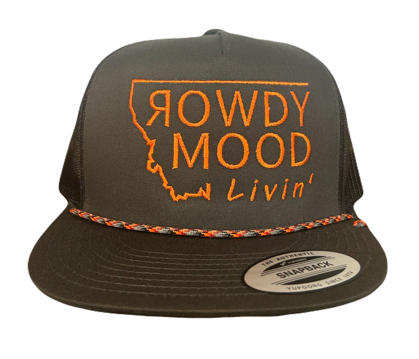 Men's western boots with a high - heeled design and a pointed toeRowdy Mood Hunting Cap Men's western boots with a high - heeled design and a pointed toeRowdy Mood Hunting Cap