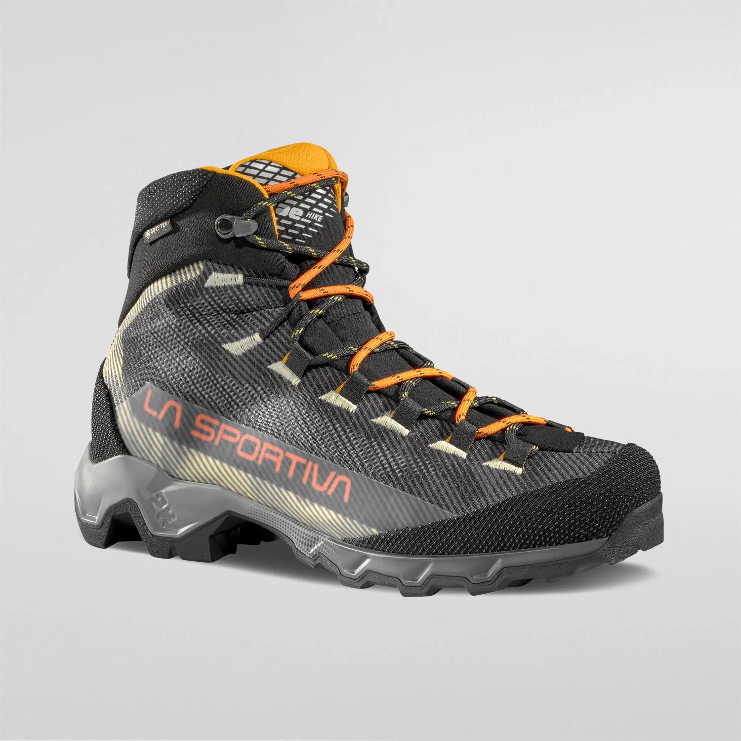 La Sportiva Aequilibrium Hike GTX Mens Hiking Boot - Carbon/Papaya