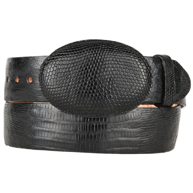 Men's western boots in a rich brown or black leatherLizard Cowboy Belt KE-C110705