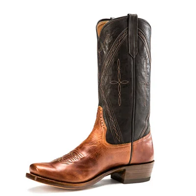 Men's western boots with a suede shaft and a leather soleRios of Mercedes Redwood Mirage Men's Boot Men's western boots with a suede shaft and a leather soleRios of Mercedes Redwood Mirage Men's Boot
