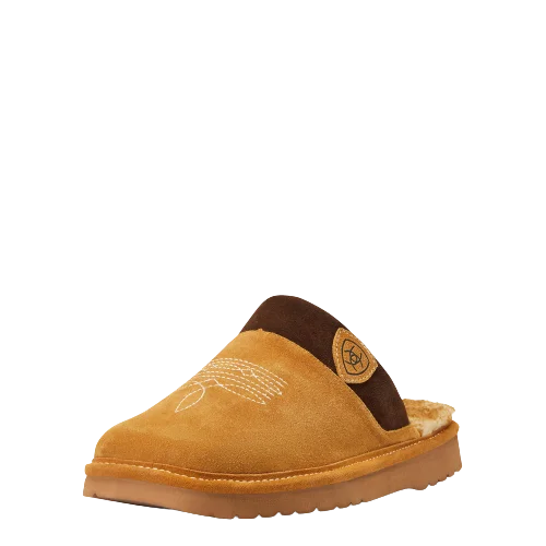 Men's genuine leather western boots with a snake - skin inlayMen's Silversmith Chestnut Square Toe Slipper Men's genuine leather western boots with a snake - skin inlayMen's Silversmith Chestnut Square Toe Slipper