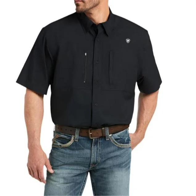Men's western boots with a scalloped edge and a pull - on strapAriat VentTEK Classic Fit Men's Shirt Men's western boots with a scalloped edge and a pull - on strapAriat VentTEK Classic Fit Men's Shirt