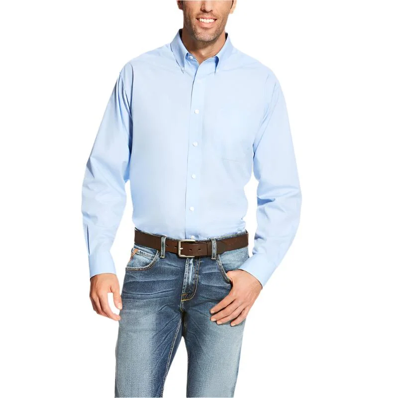 Men's western boots with a high - heeled design and a pointed toeAriat Wrinkle Free Solid Classic Fit Men's Shirt Men's western boots with a high - heeled design and a pointed toeAriat Wrinkle Free Solid Classic Fit Men's Shirt