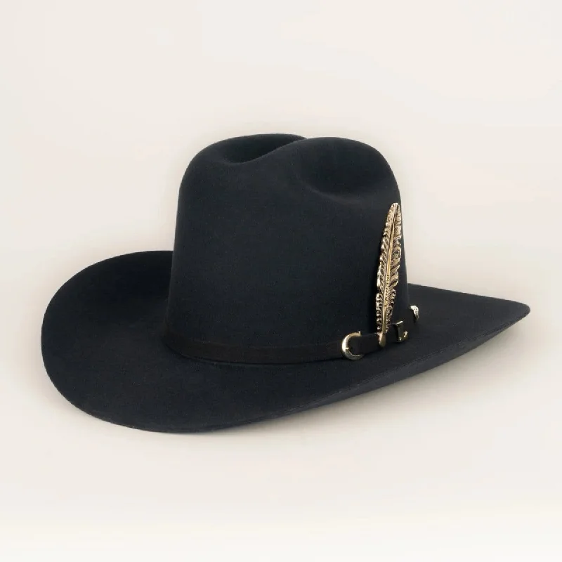 Men's western boots with a suede shaft and a leather soleOfficial Carin Leon Cowboy Felt Hat with Silver Feather Black Men's western boots with a suede shaft and a leather soleOfficial Carin Leon Cowboy Felt Hat with Silver Feather Black