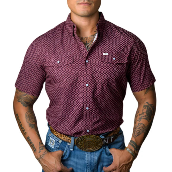 Men's genuine leather western boots with a snake - skin inlayFerrell "Nicholas" Short Sleeve Men's Pearl Snap Shirt Men's genuine leather western boots with a snake - skin inlayFerrell "Nicholas" Short Sleeve Men's Pearl Snap Shirt