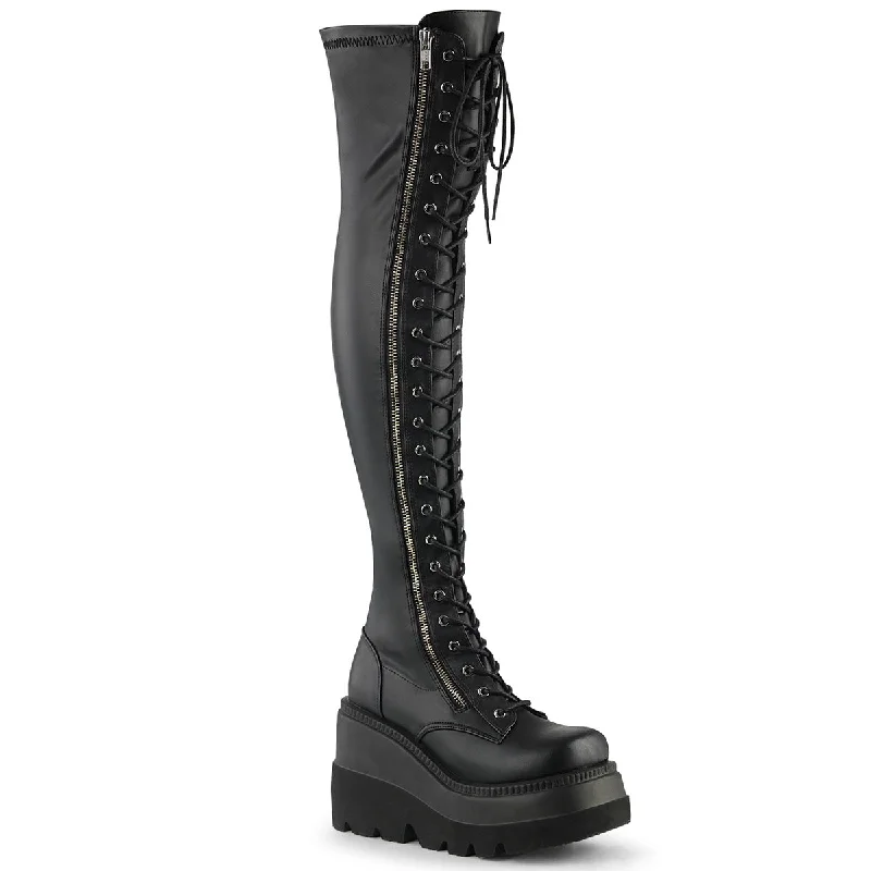 Men's two - tone boots for a fashionable contrastShaker-374