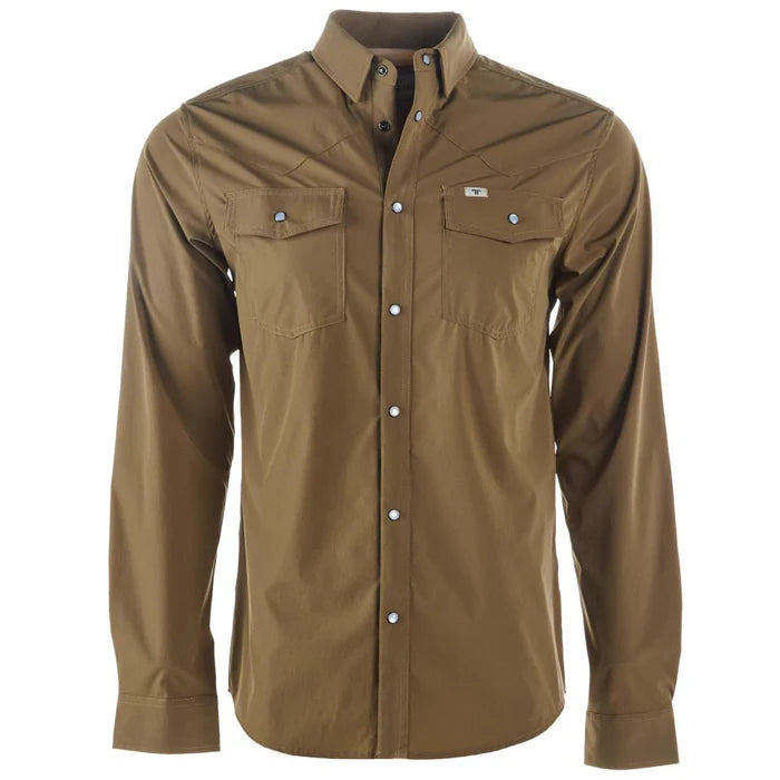 Men's western boots with a high - heeled design and a pointed toeFerrell "Core" Pearl Snap Men's Shirt Men's western boots with a high - heeled design and a pointed toeFerrell "Core" Pearl Snap Men's Shirt
