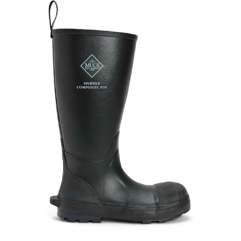 Men's high - top boots with a lace - up designUnisex Mudder S5 Tall Safety Boots