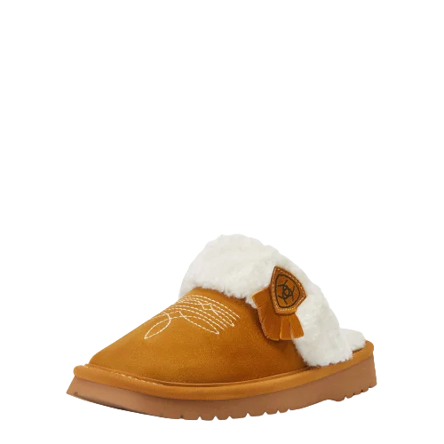 Men's western boots with a rubber sole for traction on various surfacesAriat Ladies Square Toe Slipper Men's western boots with a rubber sole for traction on various surfacesAriat Ladies Square Toe Slipper