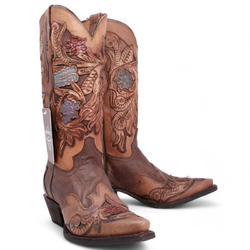 Western - style men's boots with intricate tooling and stitchingWomen's Quincy Snip Toe Boot Q34P4694 Western - style men's boots with intricate tooling and stitchingWomen's Quincy Snip Toe Boot Q34P4694