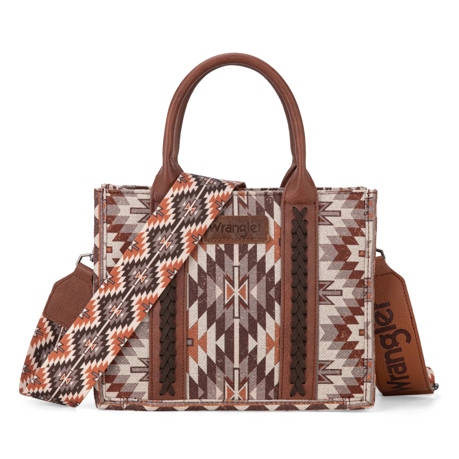 Men's western boots with a silver - toned hardware and accentsWrangler Southwestern Aztec Print Crossbody Purse Men's western boots with a silver - toned hardware and accentsWrangler Southwestern Aztec Print Crossbody Purse