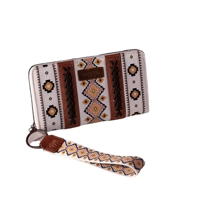 Men's western boots in a rich brown or black leatherWrangler Southwestern Wallet - Coffee Men's western boots in a rich brown or black leatherWrangler Southwestern Wallet - Coffee