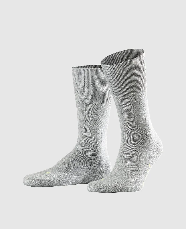 Falke Run Unisex Socks - Light Grey