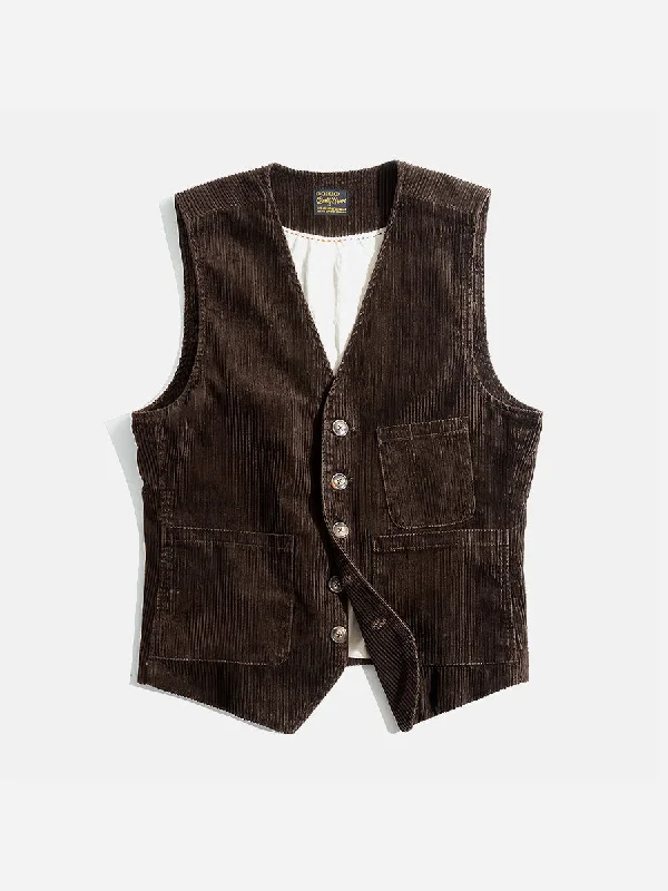 American Vintage Hunting Corduroy Vest