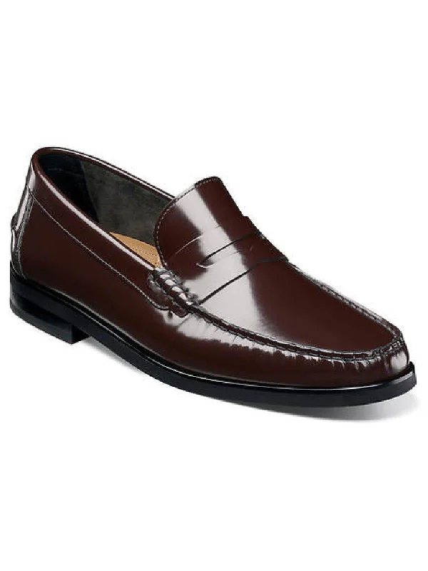 Berkley Mens Leather Dressy Penny Loafers