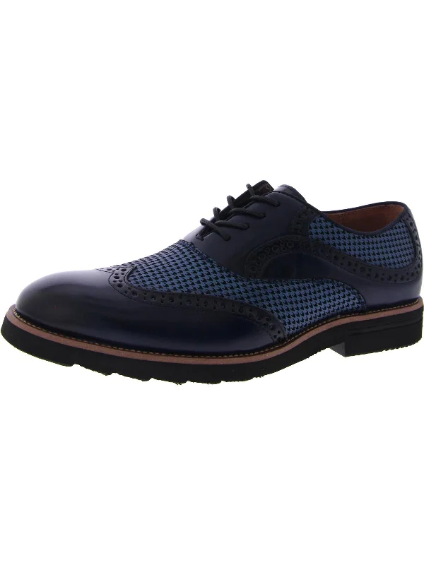 Men's formal shoes in a black or brown leatherCallan Mens Leather Oxfords