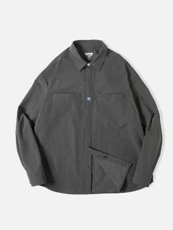 Men's formal shoes in a black or brown leatherCamp Style Wrinkle-resistant Shirt