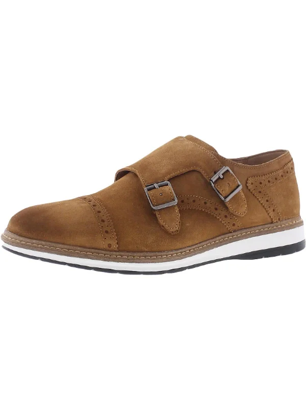 Men's formal shoes with a buckle closureChantry Monk Mens Suede Round Toe Monk Shoes Men's formal shoes with a buckle closureChantry Monk Mens Suede Round Toe Monk Shoes