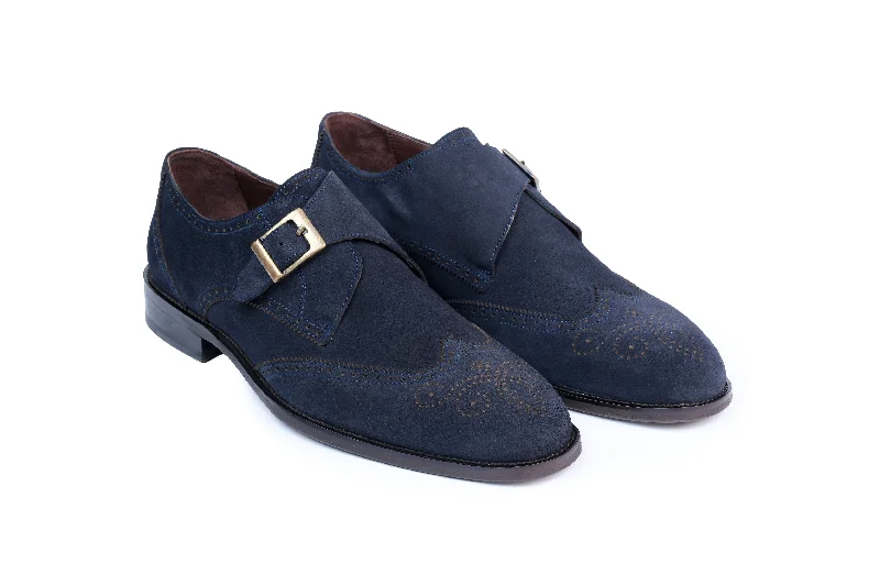 Clinton Wingtip Monk Strap