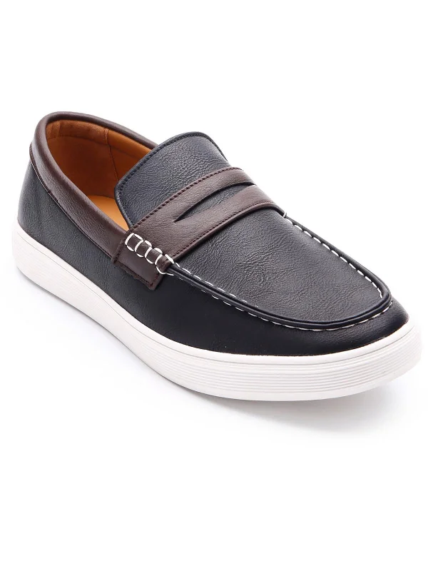 Men's formal shoes with a leather lining for breathabilityDrift01 Mens Penny Flat Loafers Men's formal shoes with a leather lining for breathabilityDrift01 Mens Penny Flat Loafers