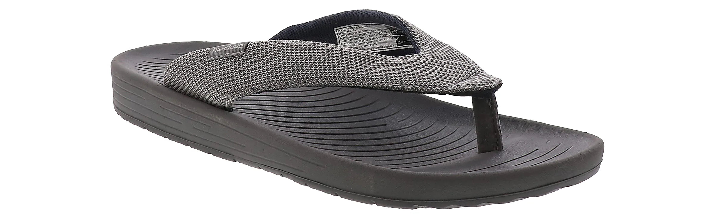 Men's casual shoes with a geometric patternHey Dude Milo Grey