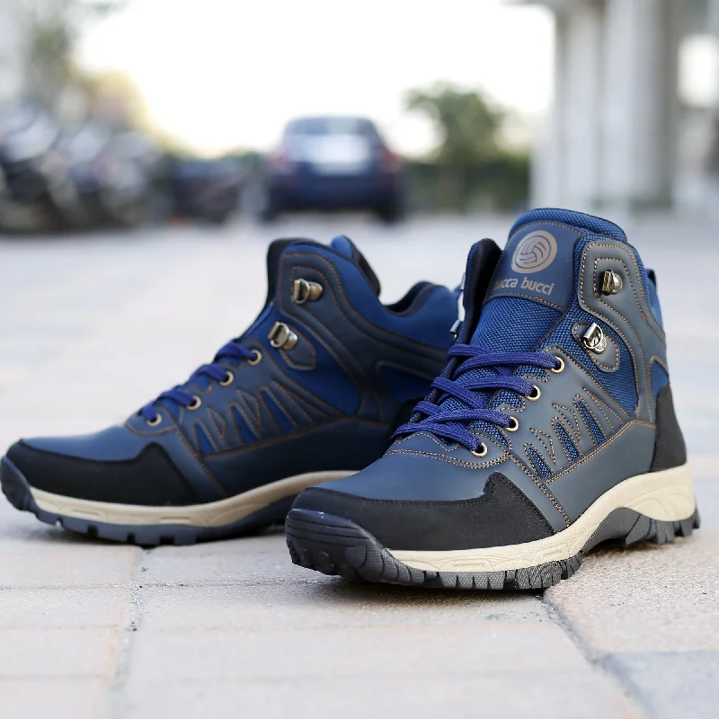 Men's casual shoes with a flexible rubber outsoleBacca Bucci Hunter