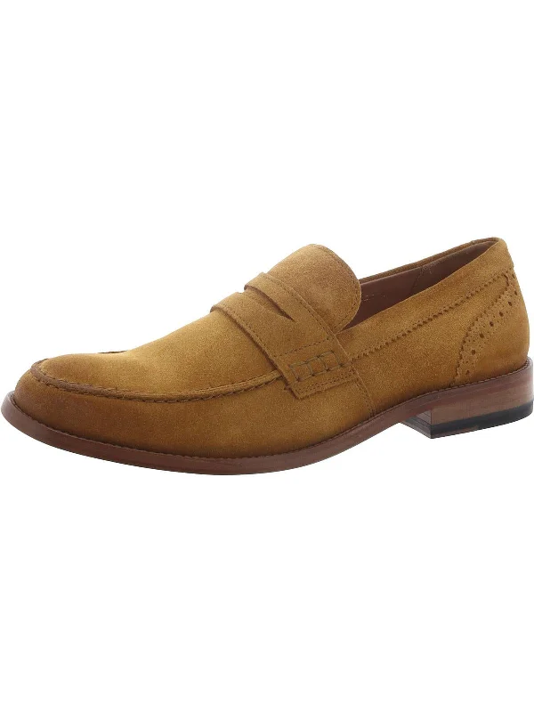 Men's formal shoes with a classic silhouetteJames Free Mens Suede Padded Insole Loafers Men's formal shoes with a classic silhouetteJames Free Mens Suede Padded Insole Loafers