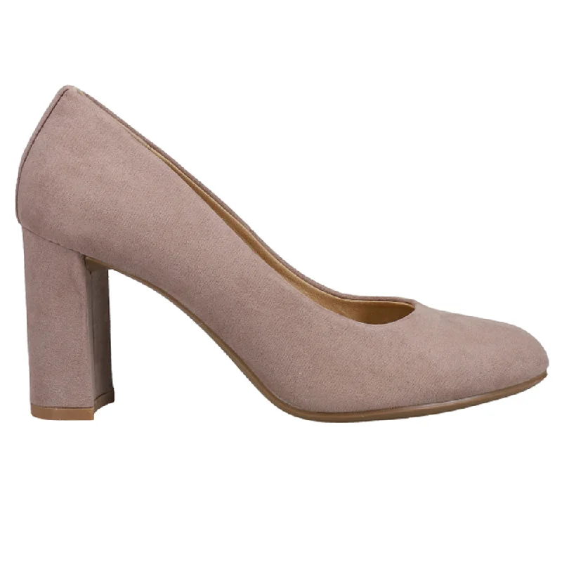 Lofty Block Heel Pumps