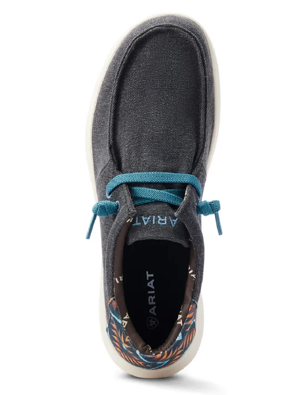 Men's casual shoes with a sporty look and feelAriat Men’s Hilo Stretch Lace Blue Southwest Men's casual shoes with a sporty look and feelAriat Men’s Hilo Stretch Lace Blue Southwest