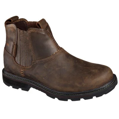 Men's casual shoes with a metallic trimSkechers BLAINE - ORSEN Men's 62929 CDB