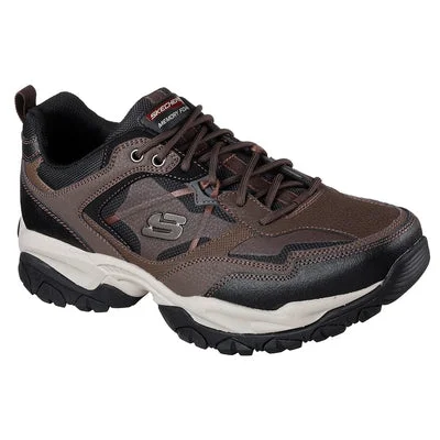 Suede men's casual shoes in earthy tonesSKECHERS MENS SPARTA 2.0 TR 52700-BRBK