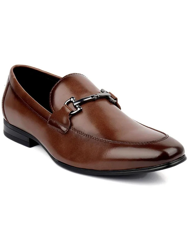 Men's formal shoes with a decorative perforationStay Loafer Mens Faux Leather Loafers Men's formal shoes with a decorative perforationStay Loafer Mens Faux Leather Loafers