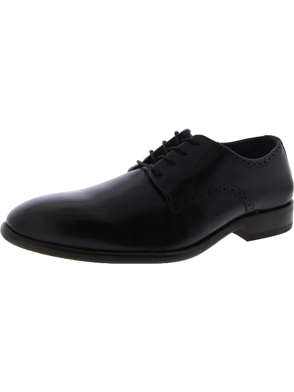 Men's formal shoes with a pointed toe for a stylish lookStockton Mens Leather Brogue Derby Shoes Men's formal shoes with a pointed toe for a stylish lookStockton Mens Leather Brogue Derby Shoes