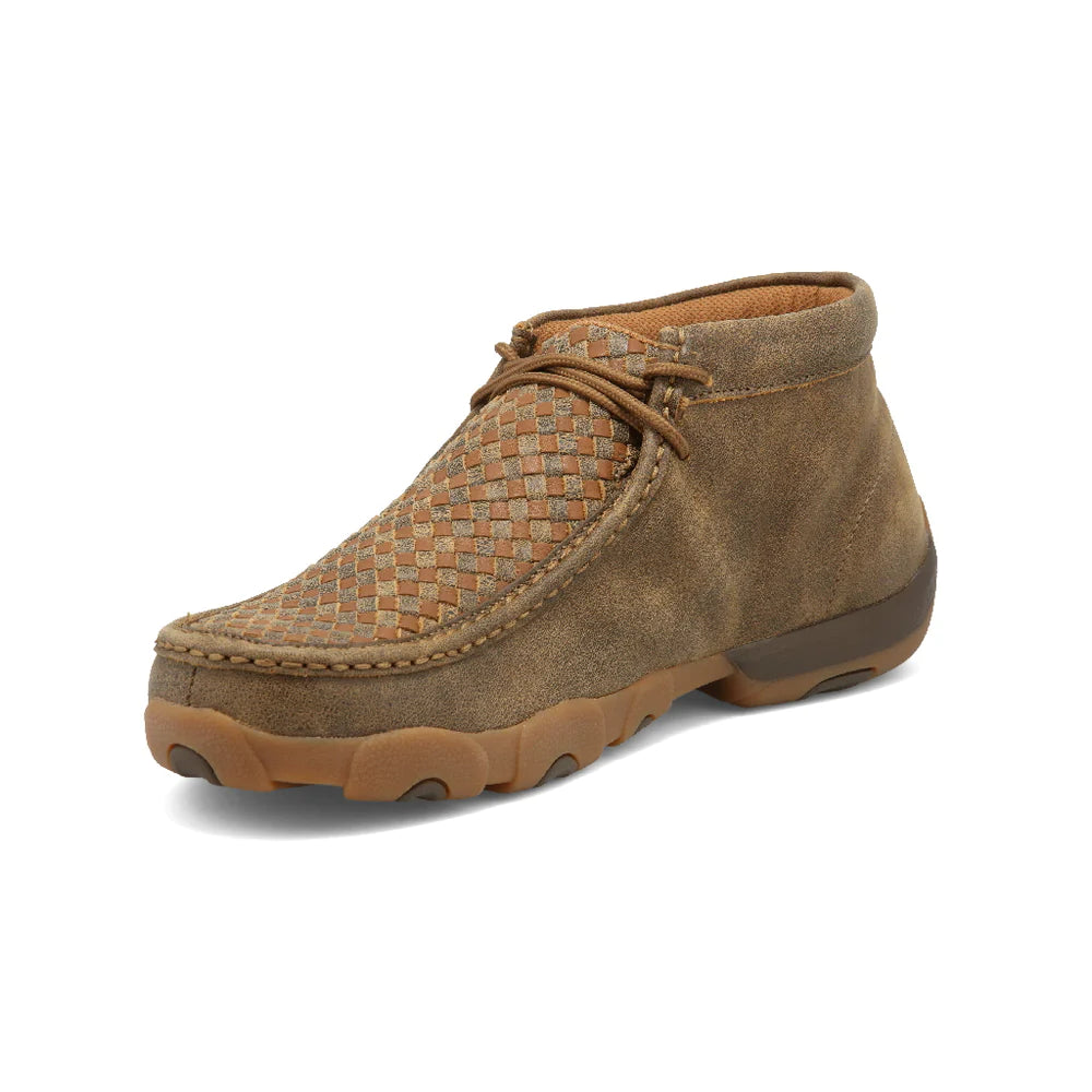 Men's casual shoes with a removable footbed for cleaningTwisted X Chukka Driving Moc