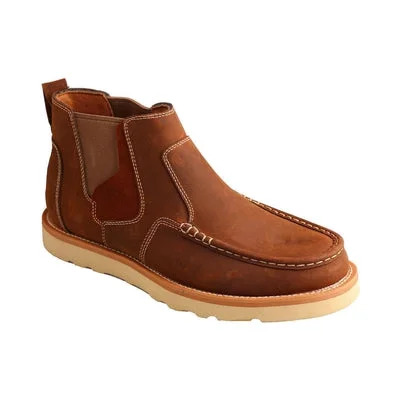 Men's casual shoes with a contrast sole colorTwisted X Men's Casual Pull-On Shoes - Moc Toe - MCA0013 Men's casual shoes with a contrast sole colorTwisted X Men's Casual Pull-On Shoes - Moc Toe - MCA0013