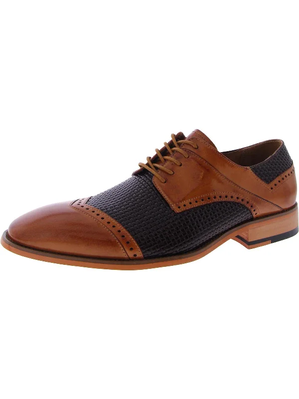 Men's formal shoes with a decorative perforationVilas Mens Leather Brogue Cap Toe Oxfords Men's formal shoes with a decorative perforationVilas Mens Leather Brogue Cap Toe Oxfords