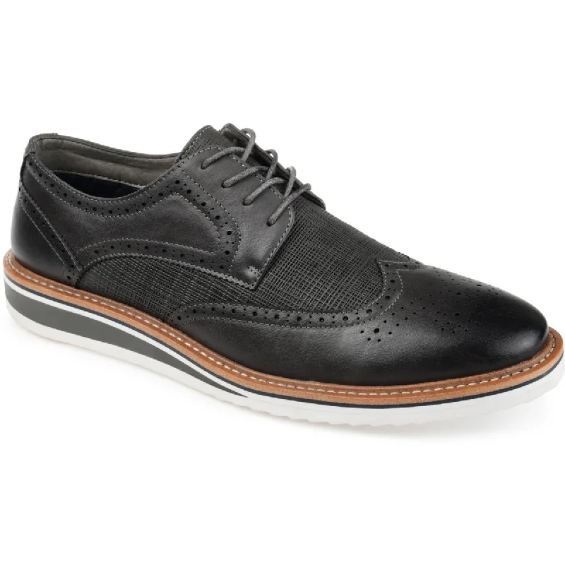 Men's formal shoes with a classic silhouetteWarrick Mens Faux Leather Office Oxfords Men's formal shoes with a classic silhouetteWarrick Mens Faux Leather Office Oxfords